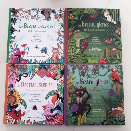 Pack Les bestiai...gleries Tome 1 à 4