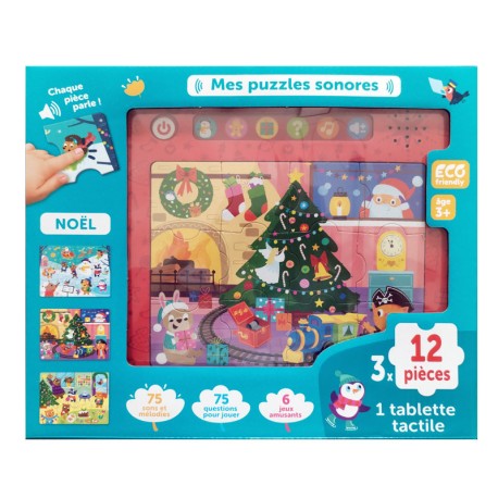Mes puzzles sonores Noël